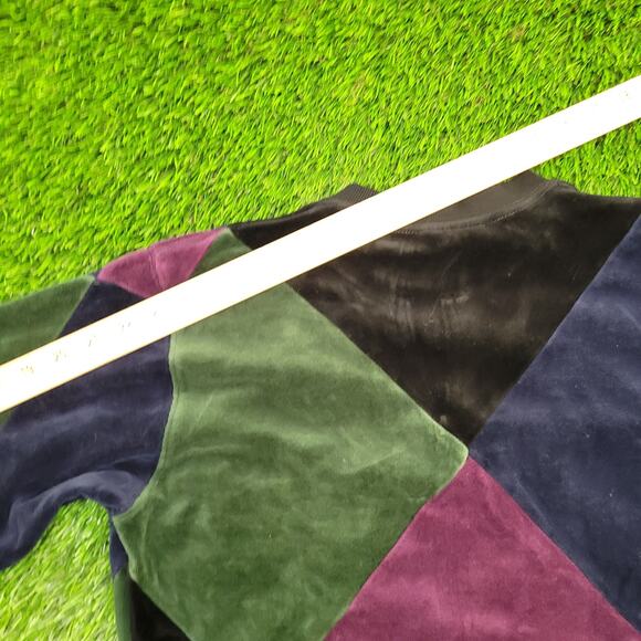 Teddy-Fresh Diamond Sweater Womens Small 20x24 Oversized - Picture 3 of 13